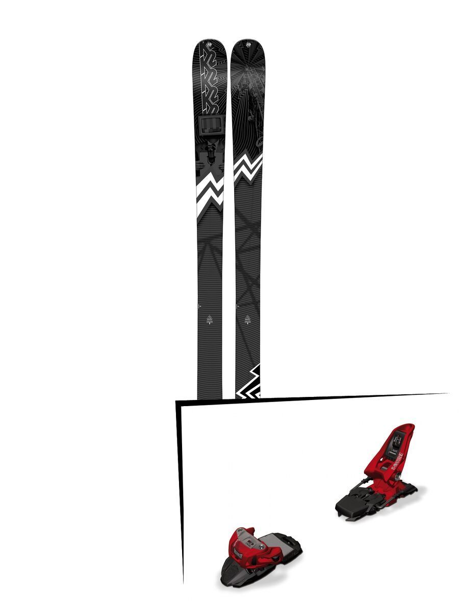 Set: K2 SKI Press 2019 + Marker Squire 11 red - Bild 1