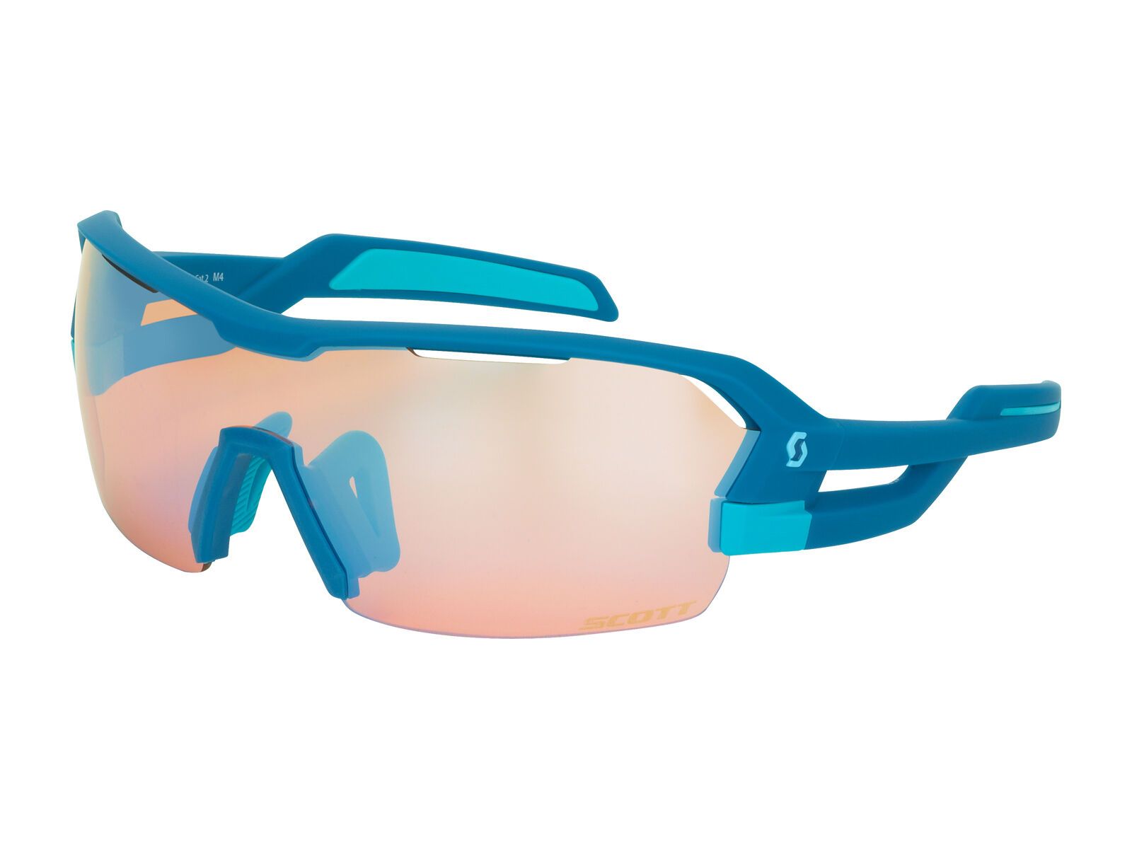 Scott Spur Sunglasses + Wechselscheibe, blue matt/Lens: blue chrome amplifier - Bild 1