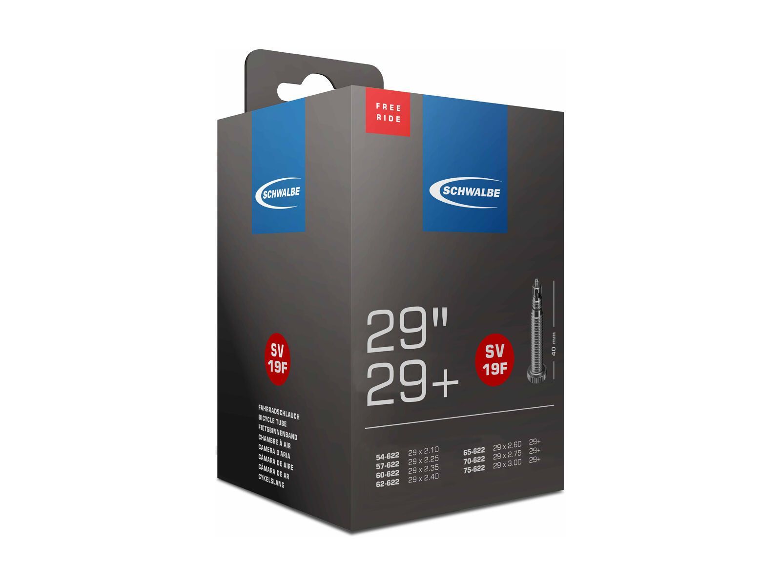 Schwalbe Schlauch SV 19F Freeride - 29/29 Plus - Bild 1
