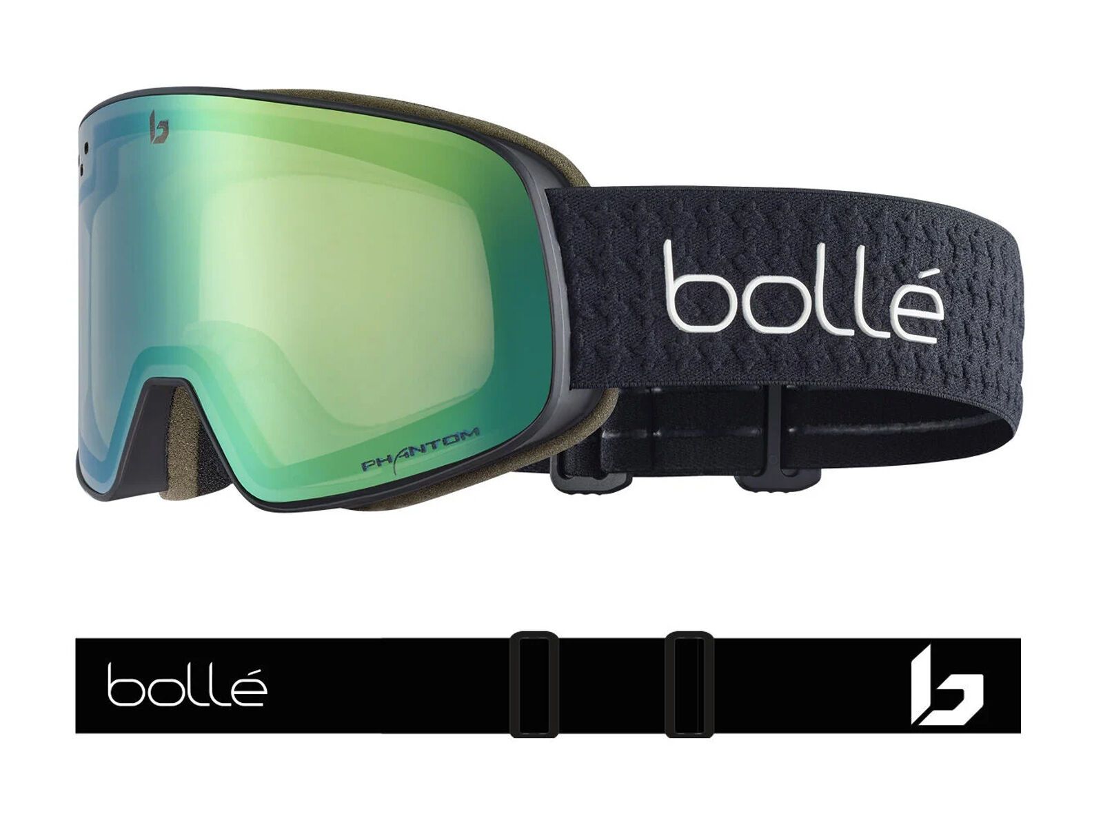 Bollé Nevada, Phantom Green Emerald / black corp matte - Bild 2