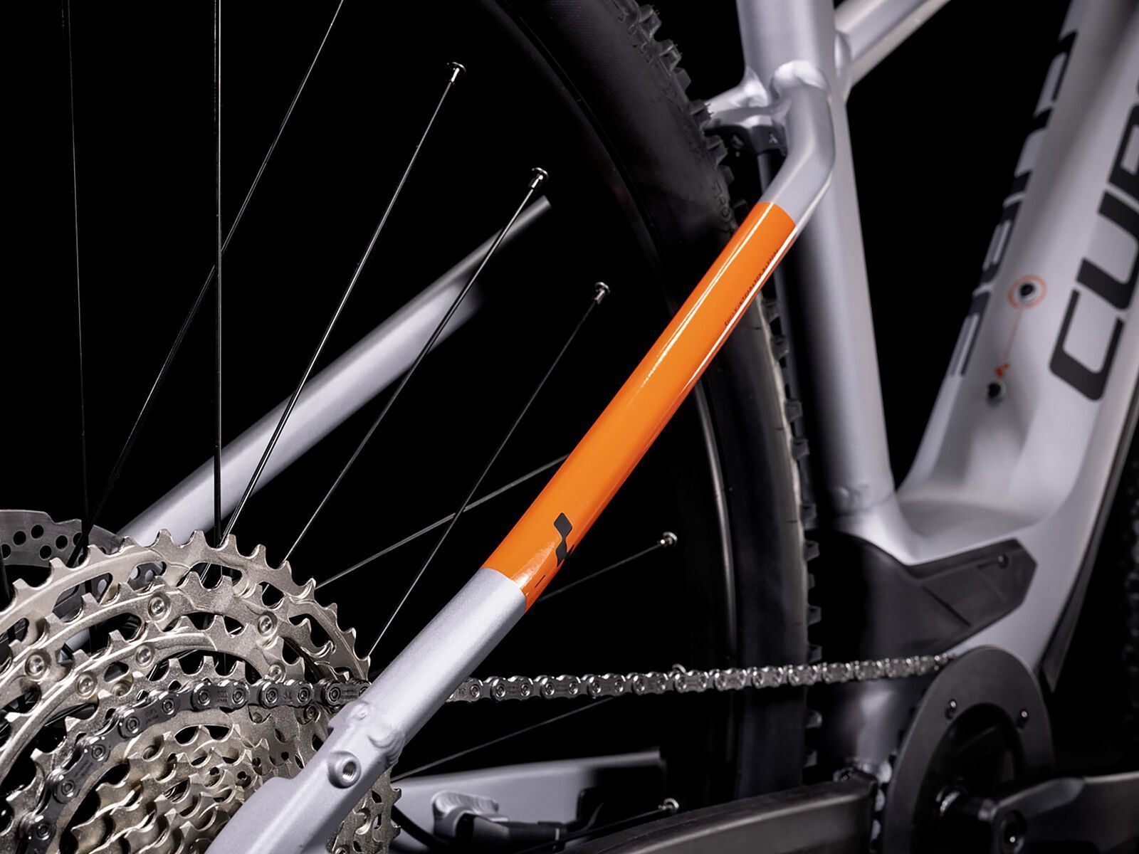 Cube Reaction Hybrid SL 750 29, polarsilver´n´orange - Bild 2