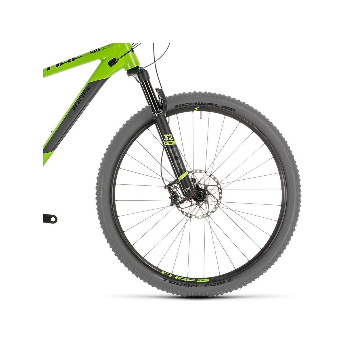 Cube Reaction SL 27.5, green´n´grey - Bild 2