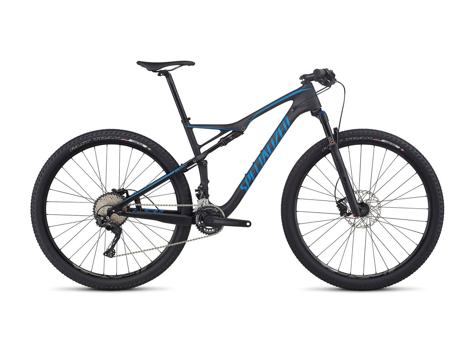 Specialized Epic FSR Comp Carbon 29, gloss carbon/neon blue - Bild 1