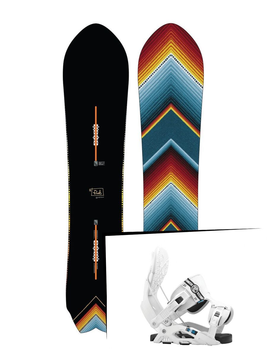 Set: Burton Fish Medium 2015 + Flow Nexus (1513163S) - Bild 1