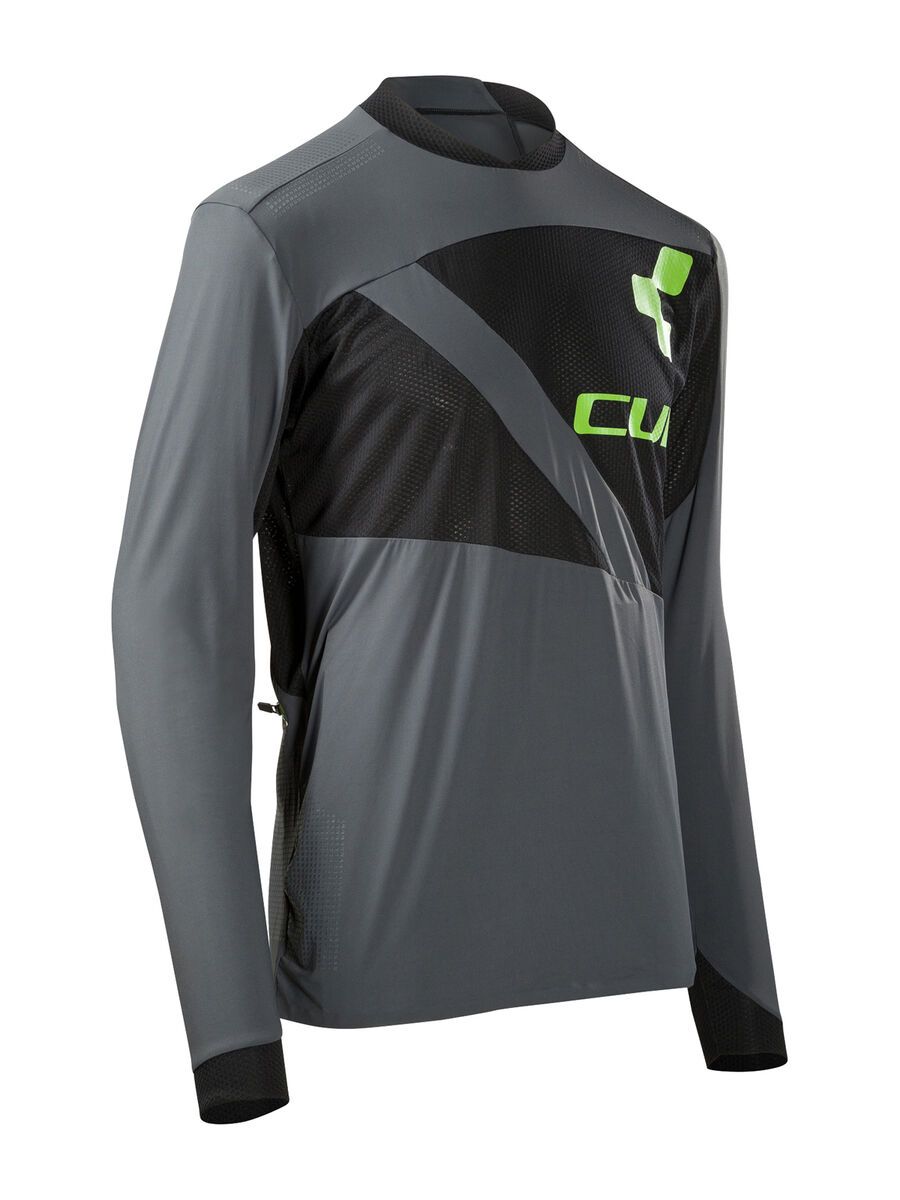 Cube AM Rundhalstrikot langarm, black´n´anthracite - Bild 1