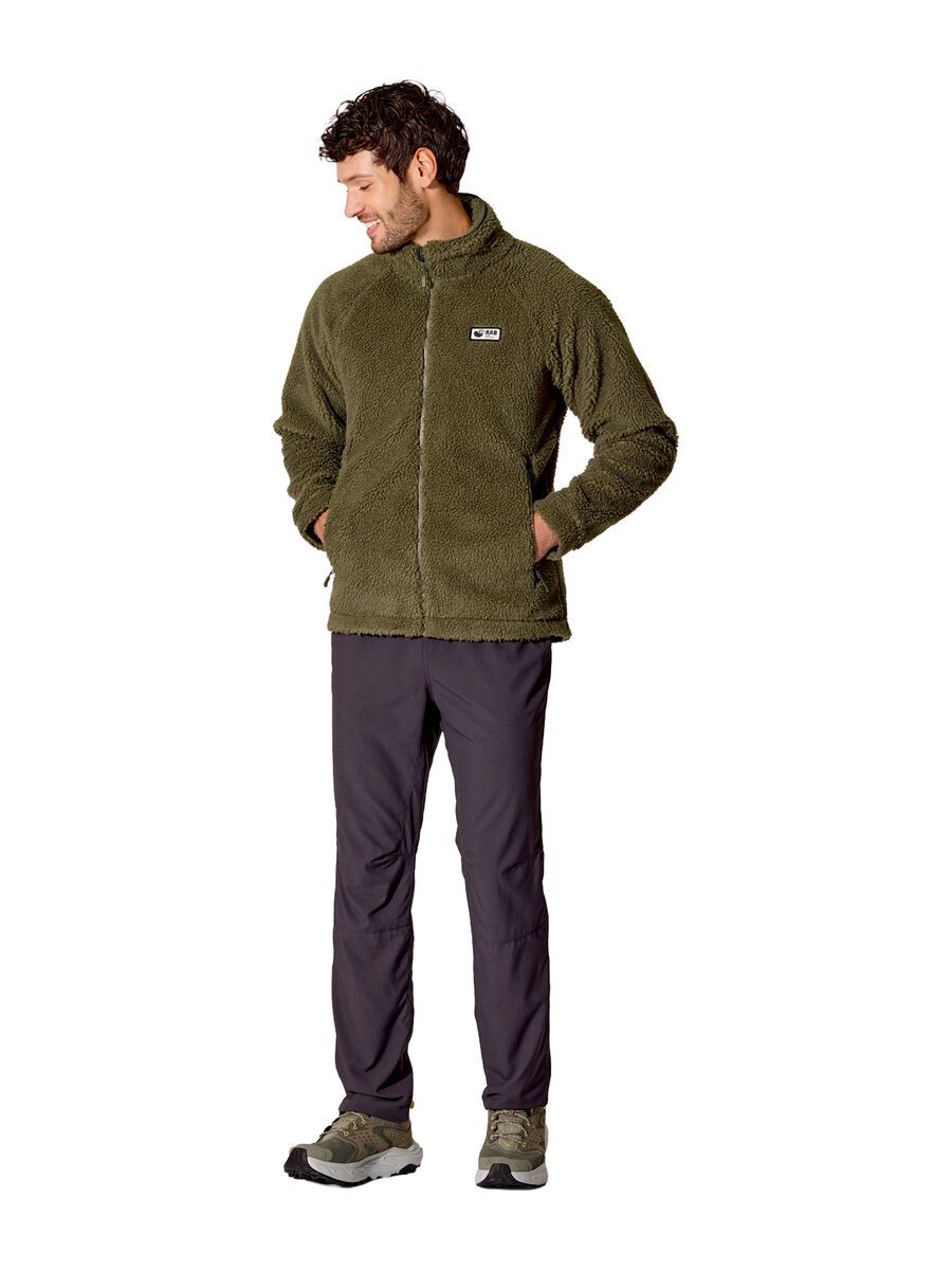 Rab Original Pile Jacket, light khaki - Bild 4