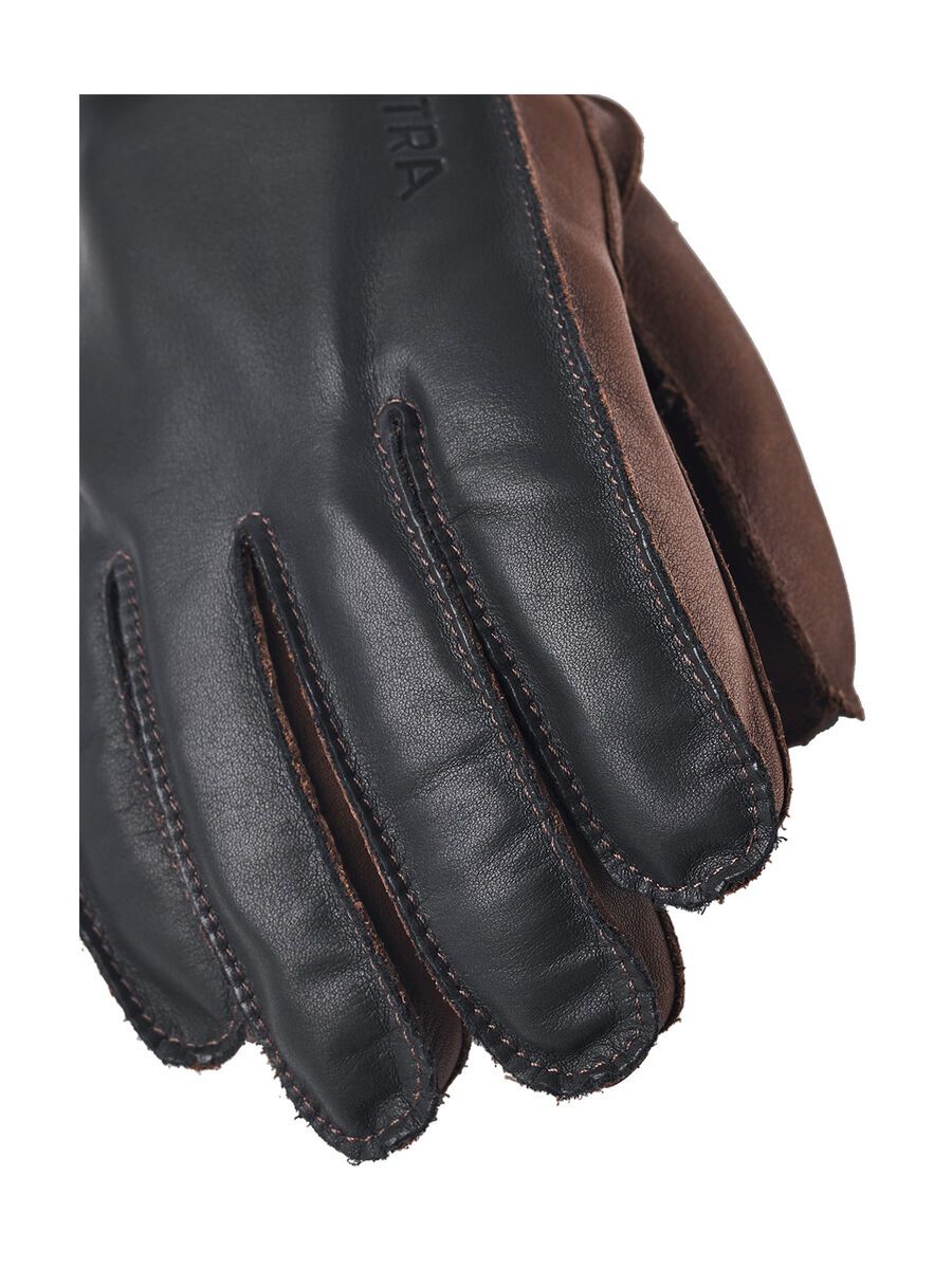 Hestra Wakayama 5 Finger, navy/brown - Bild 5