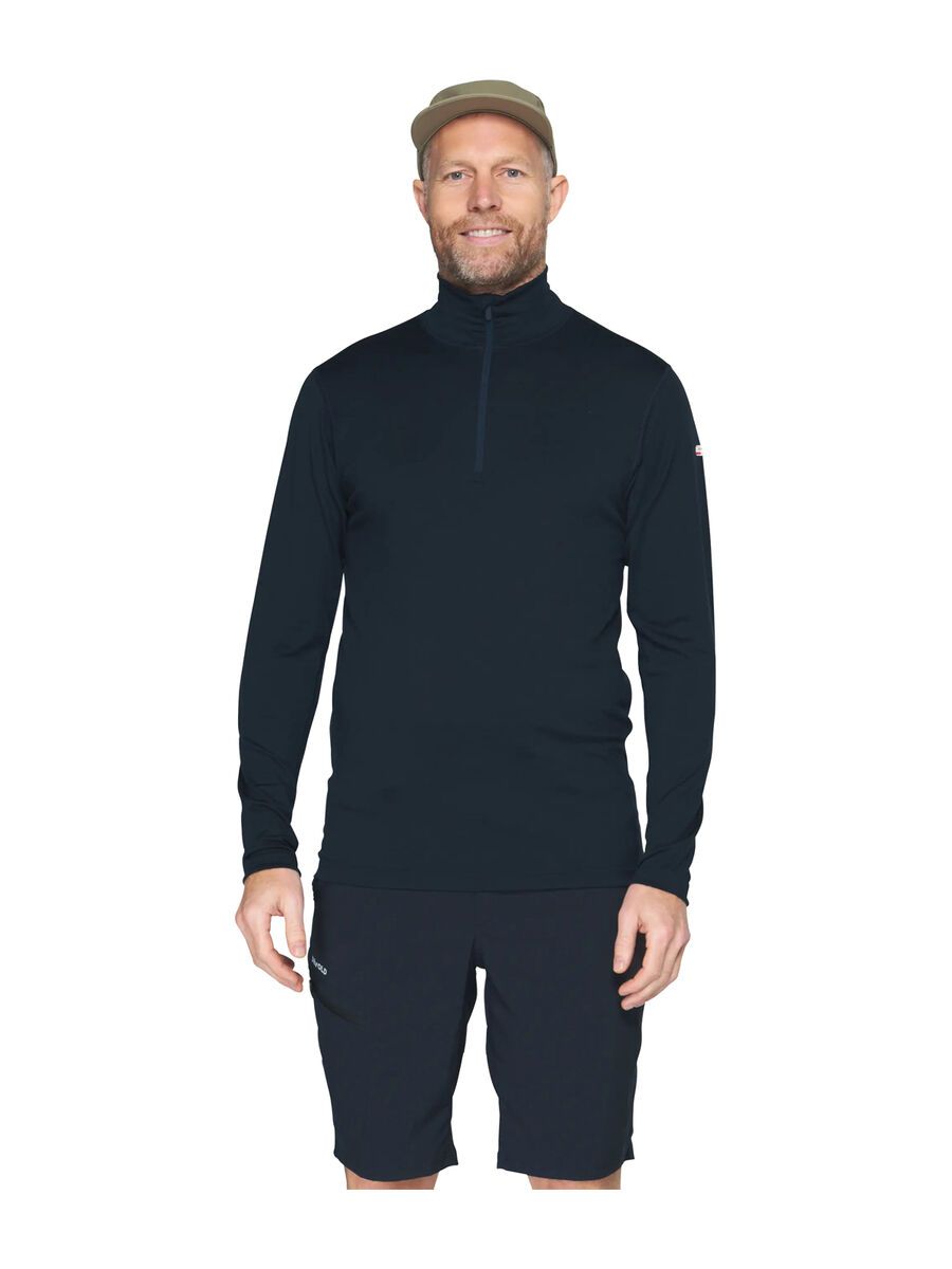 Devold Breeze Plus Merino 200 Zip Neck Man, ink - Bild 2