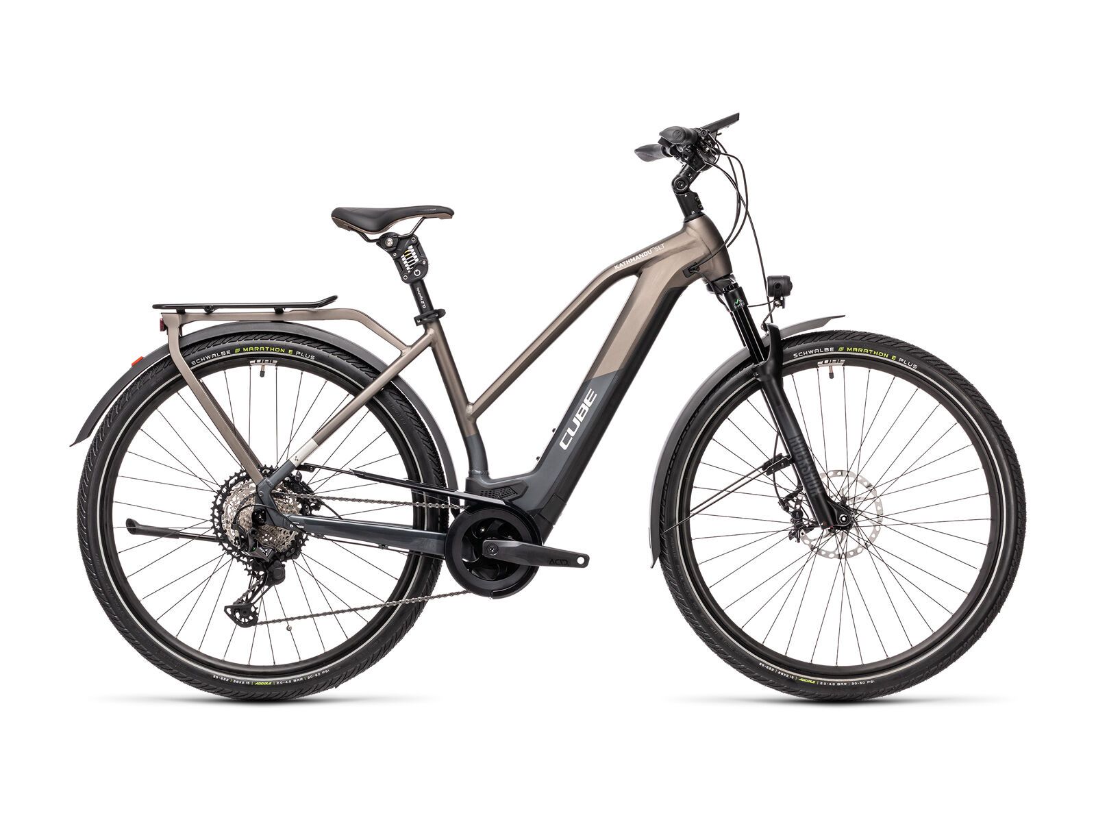 Cube Kathmandu Hybrid SLT Trapeze, teak´n´iridium - Bild 1