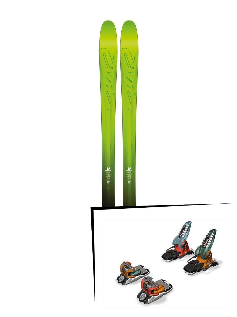 K2 SKI Set: Pinnacle 95 2016 + Marker Jester 18 PRO - Bild 1