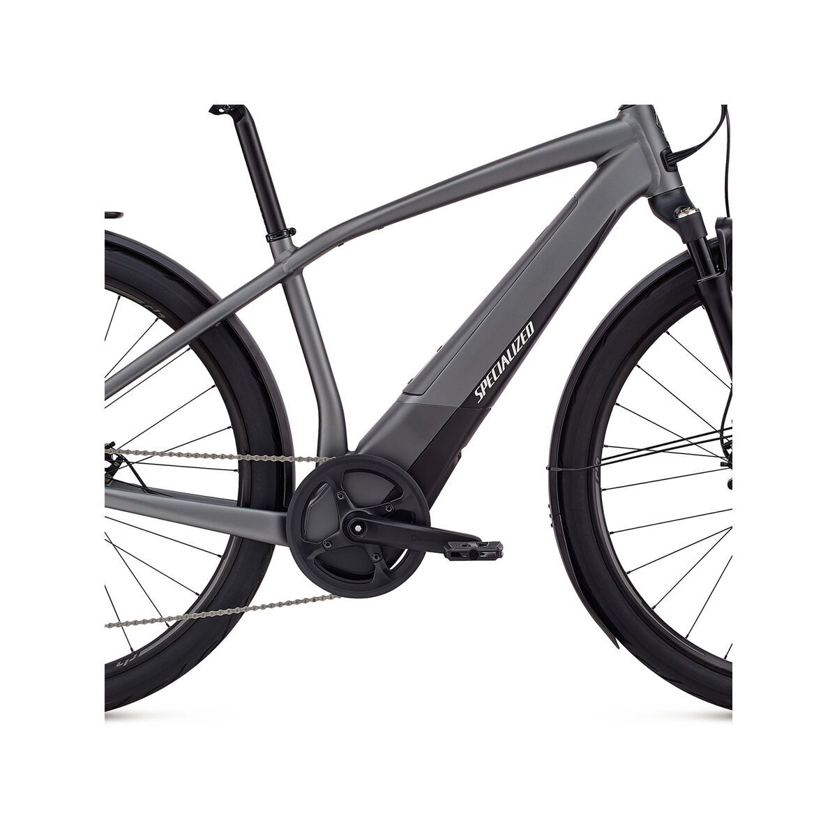 Specialized Men's Turbo Vado 6.0, gloss charcoal/black/chrome - Bild 5