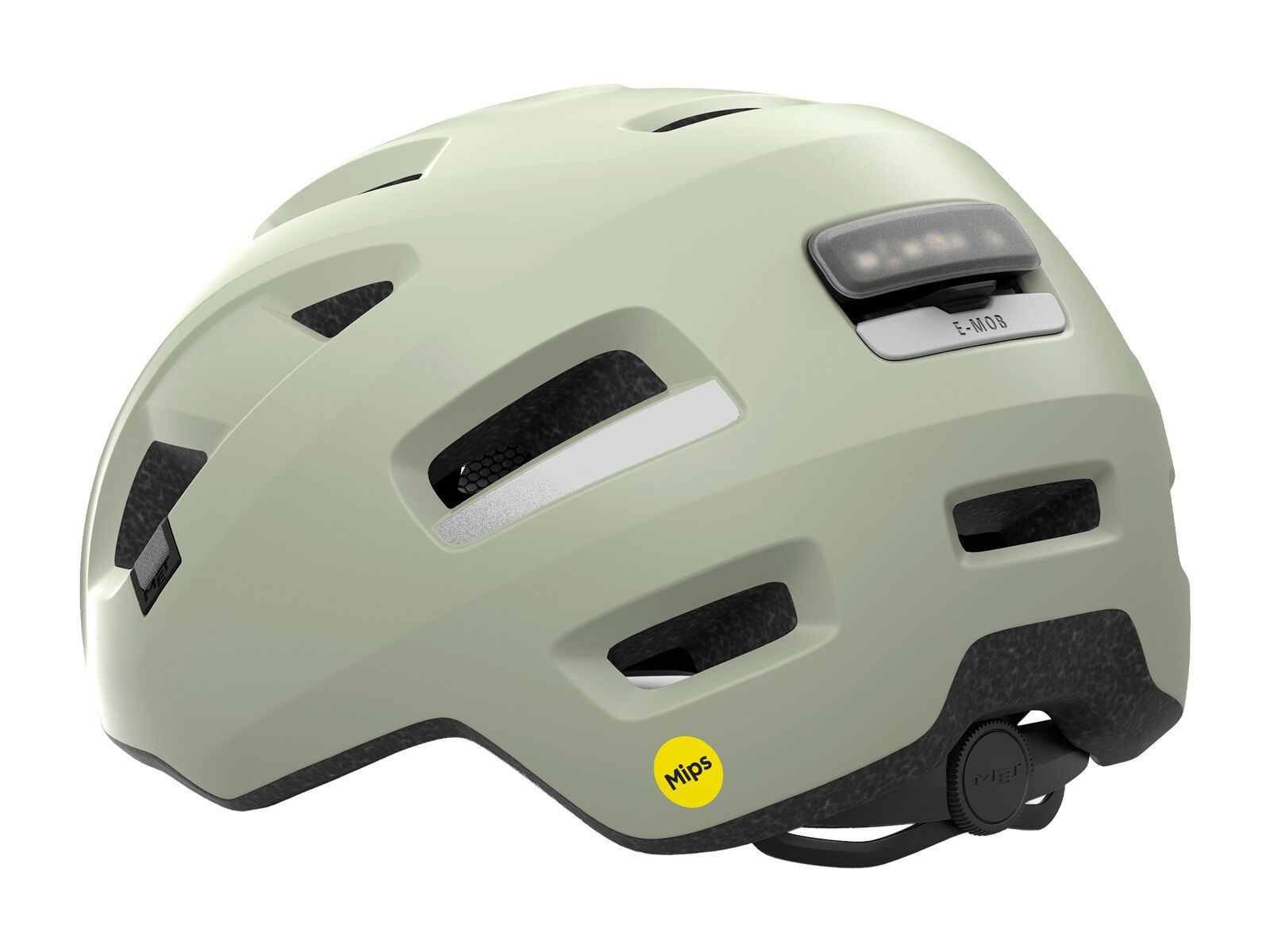 MET E-Mob MIPS, moss gray/matte - Bild 3