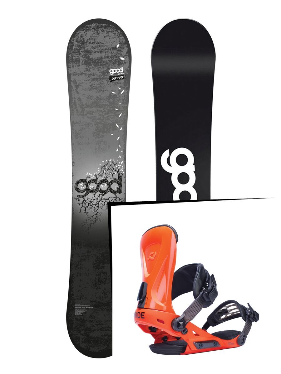 Set: goodboards Chiller Men 2017 + Ride Revolt (1770168S) - Bild 1