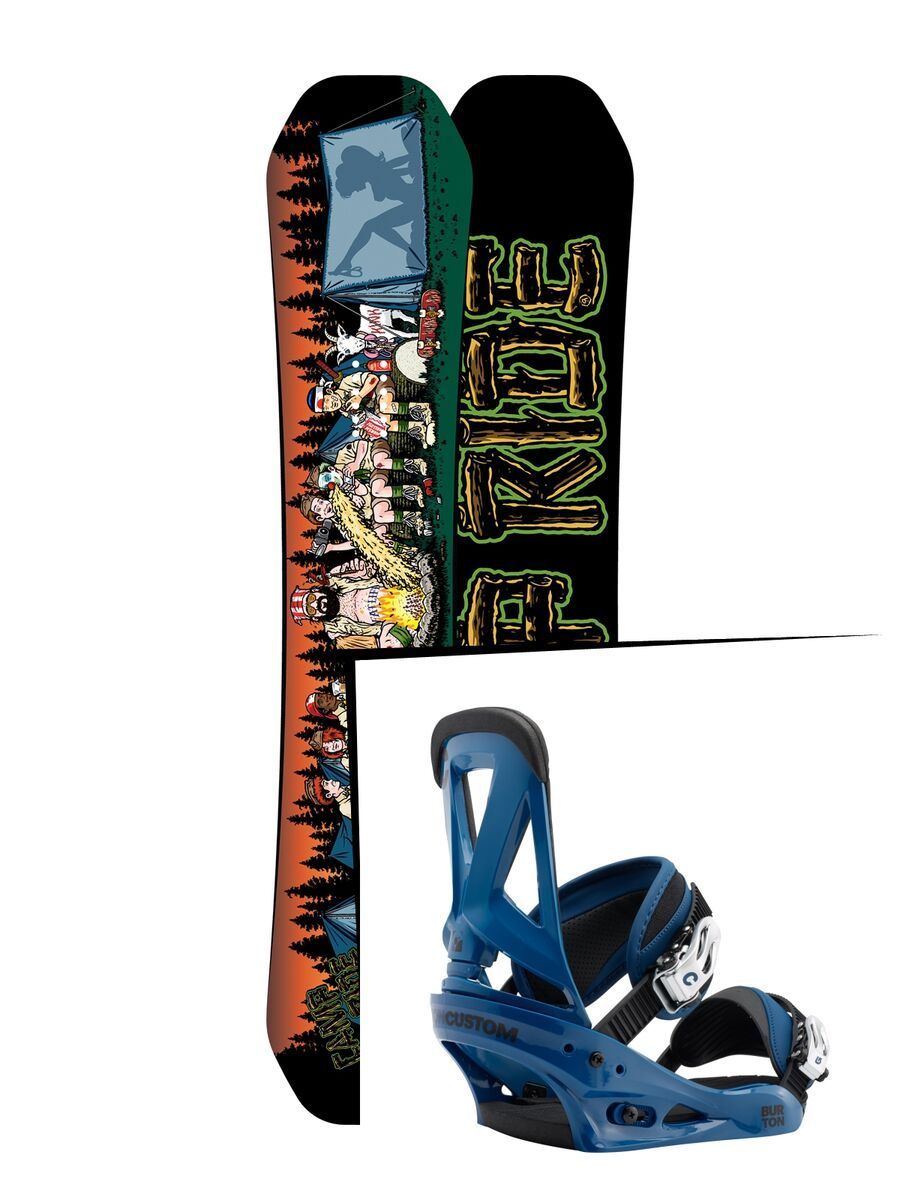 Set: Ride Kink 2017 + Burton Custom (1712745S) - Bild 1