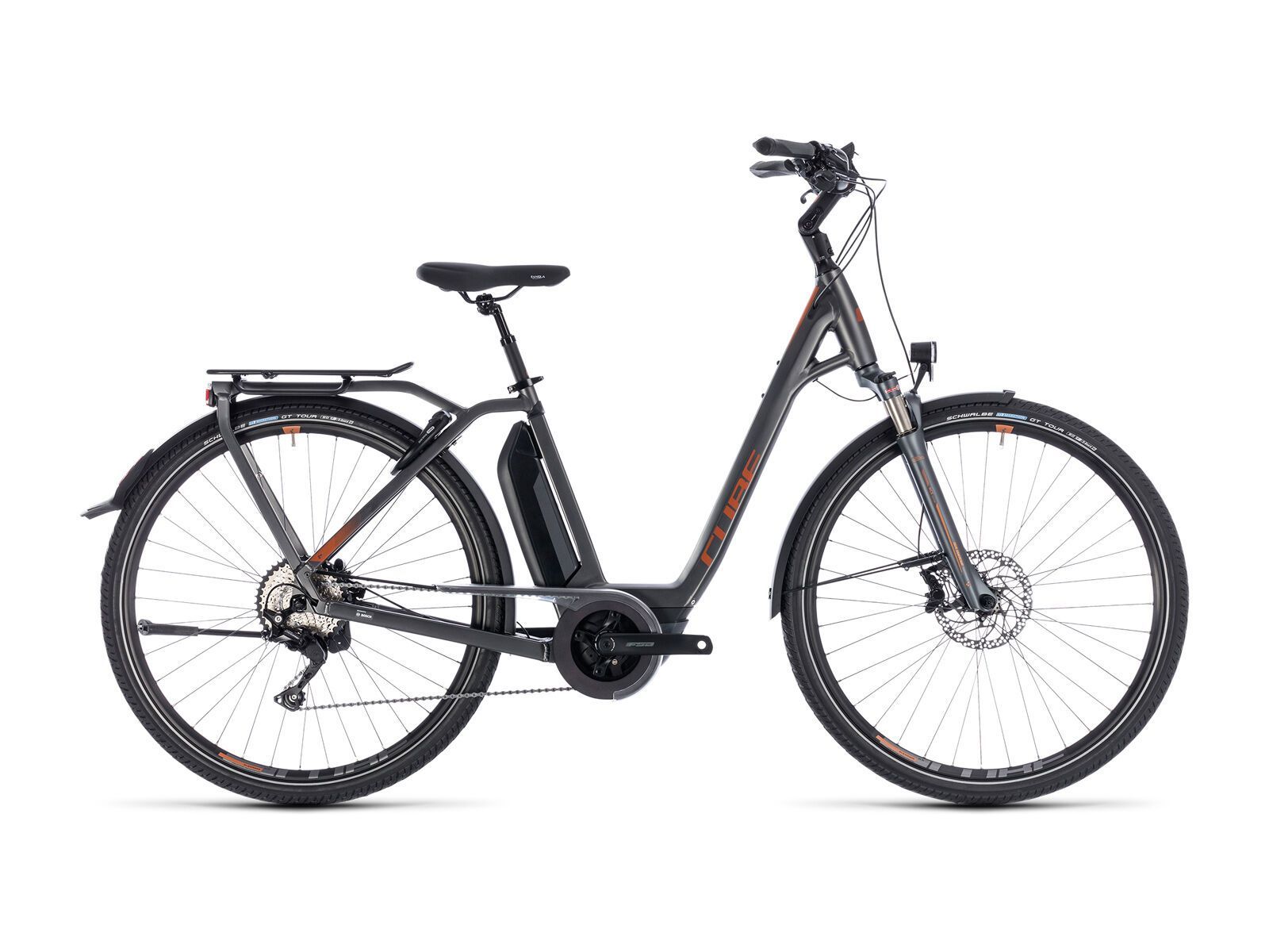 Cube Town Hybrid Sport Pro 400 Easy Entry, grey´n´copper - Bild 1