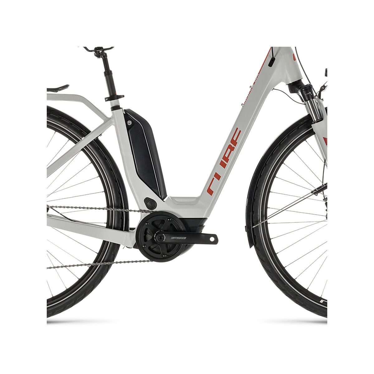 Cube Touring Hybrid 500 Easy Entry, grey´n´orange - Bild 3