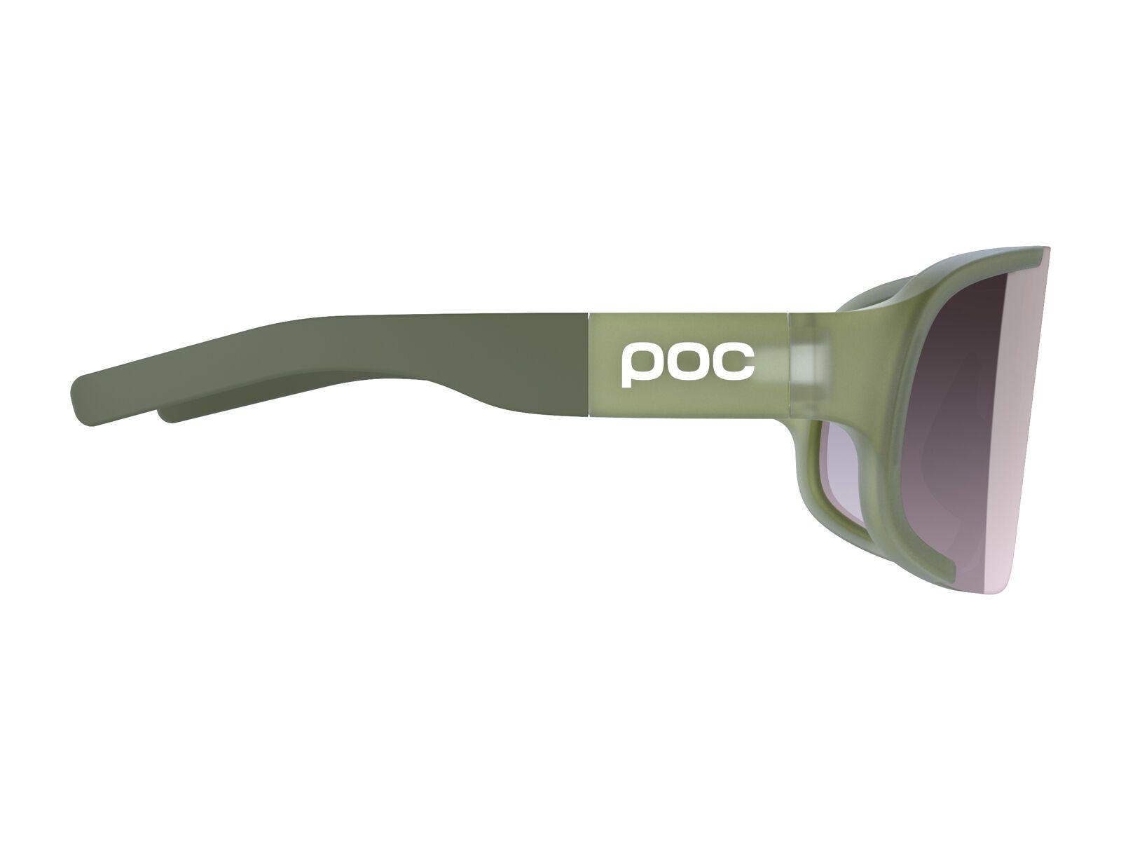 POC Aspire Clarity Road Silver, epidote green transl. - Bild 3