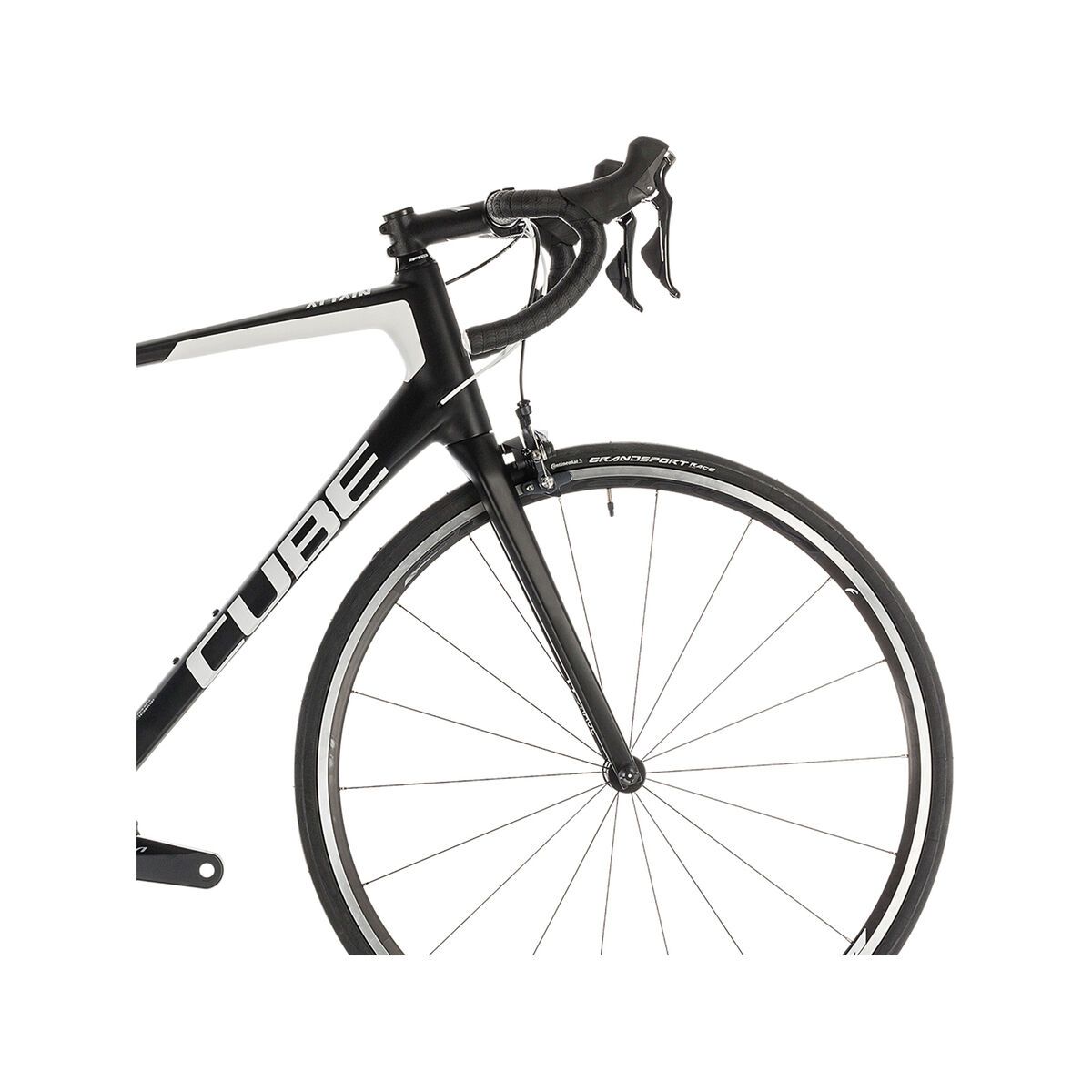 Cube Attain GTC Race, carbon´n´white - Bild 6