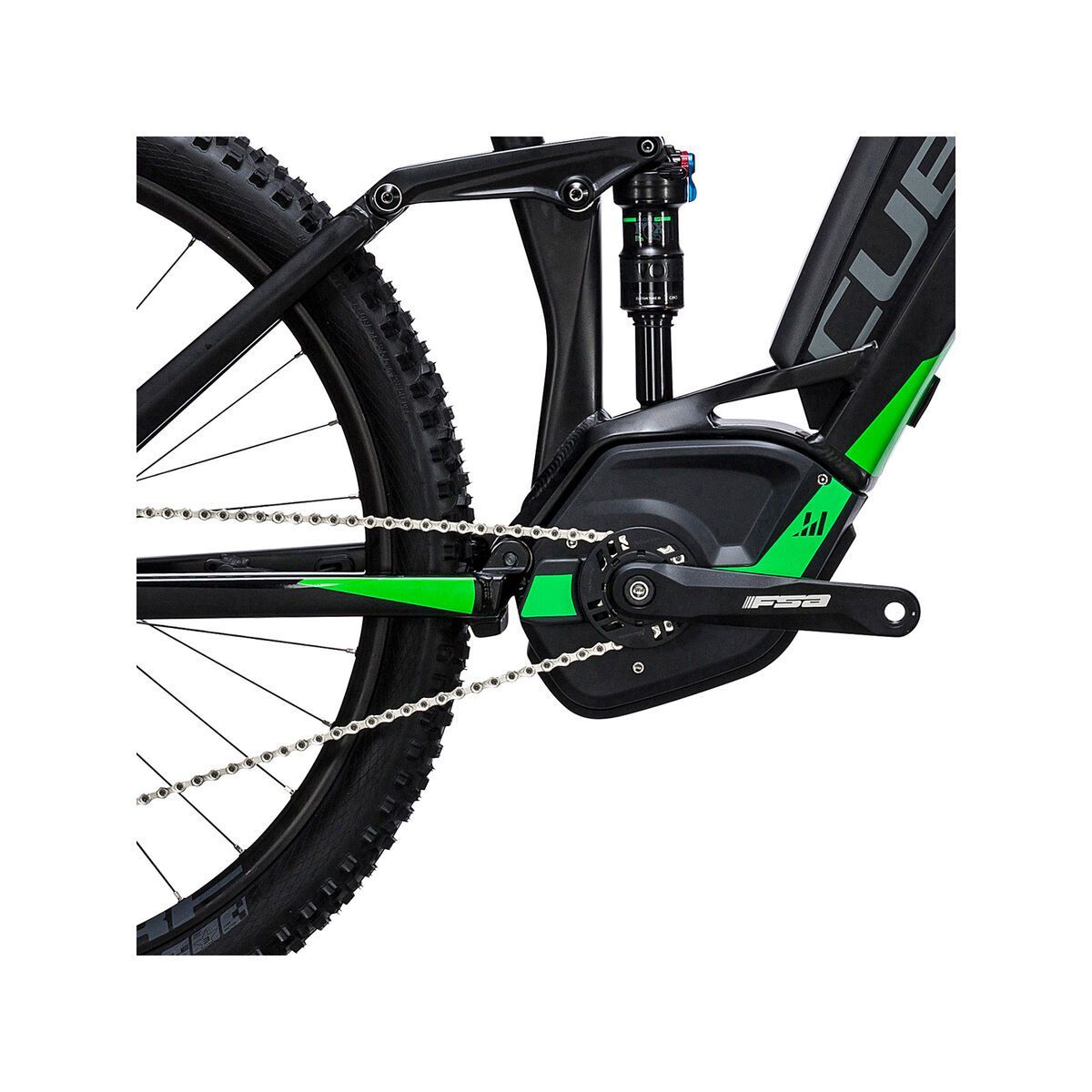 Cube Stereo Hybrid 140 HPA Race 500 27.5, black´n´flashgreen - Bild 3