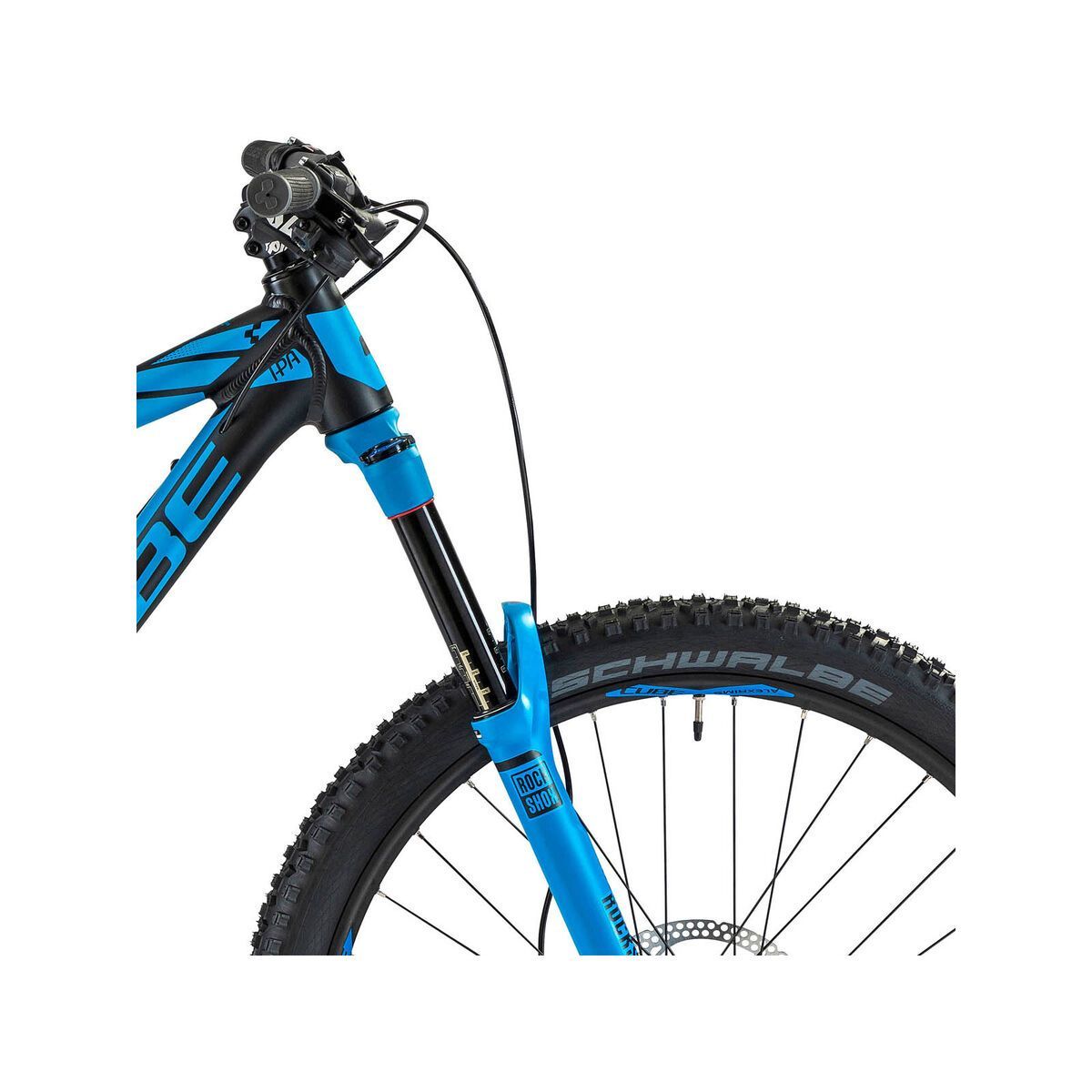 Cube Fritzz 160 HPA Pro 27.5, black/blue - Bild 5