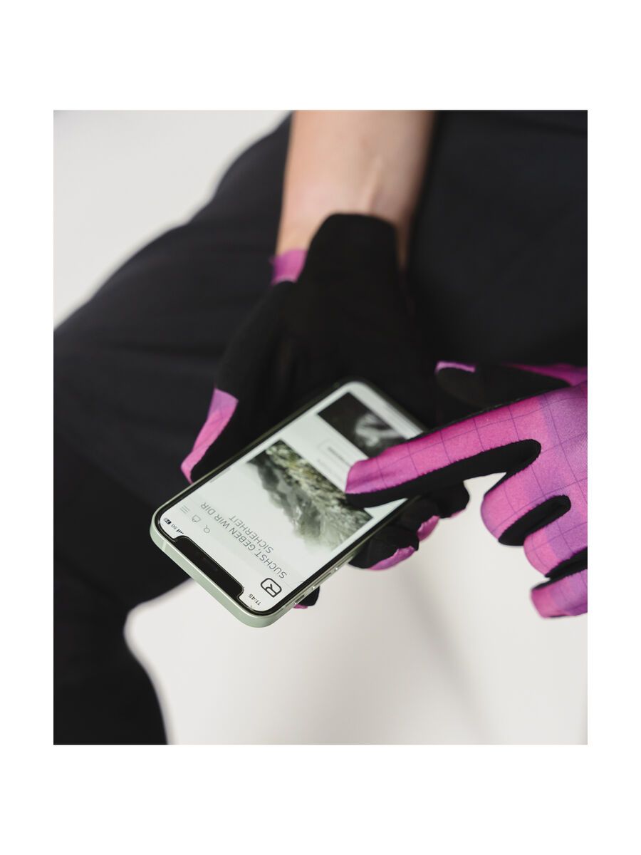 Ortovox MTB Light Glove W, dark linen motion aop - Bild 2