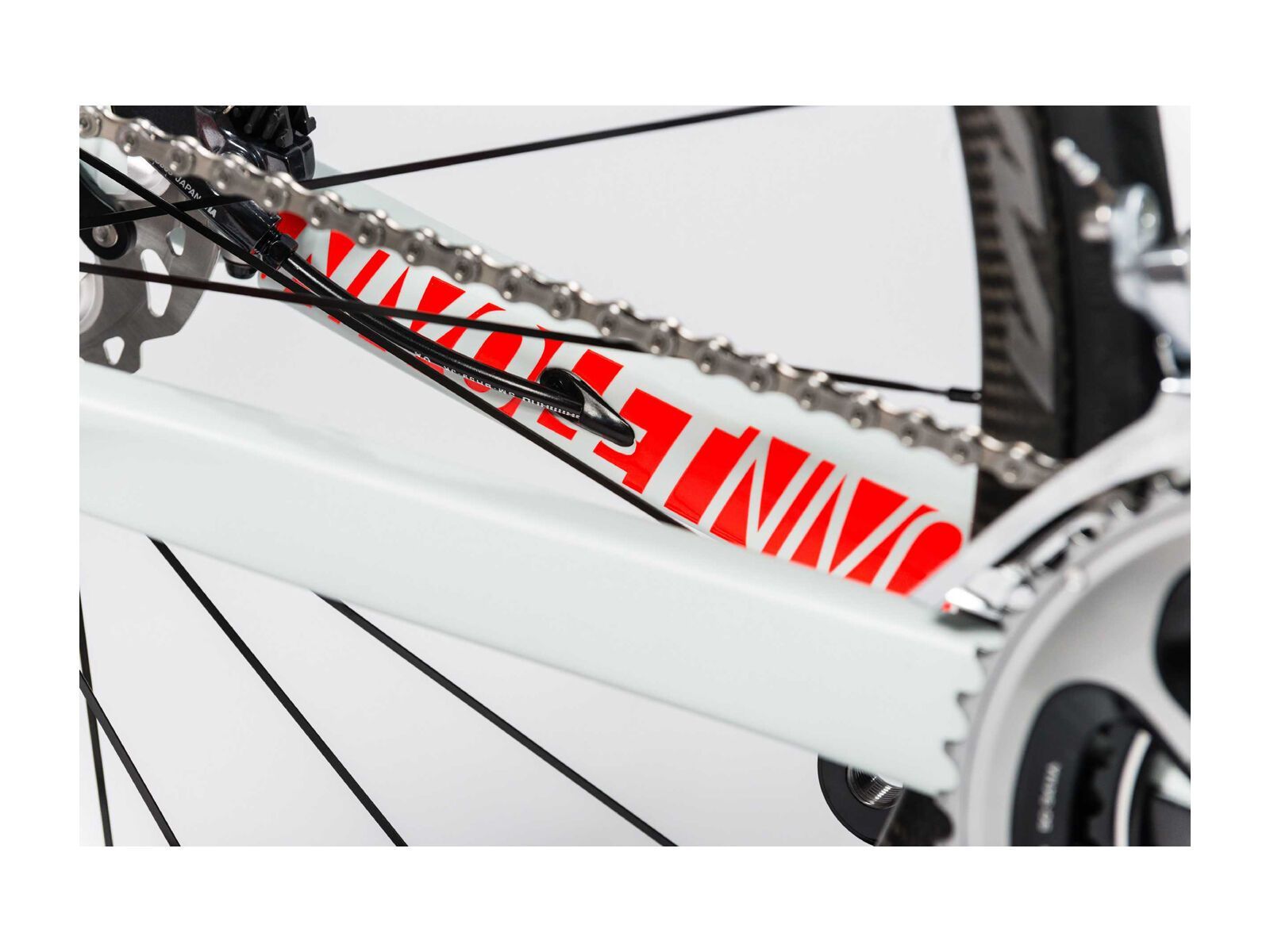 Ghost Nivolet X 9 LC, cloud white/star white/neon red - Bild 3