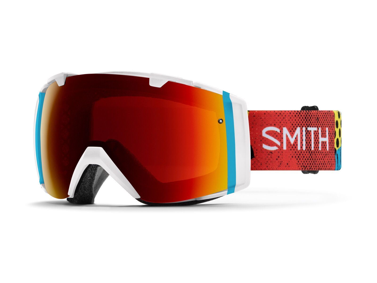 Smith I/O inkl. Wechselscheibe, burnside/Lens: sun red mirror chromapop/storm rose flash - Bild 1