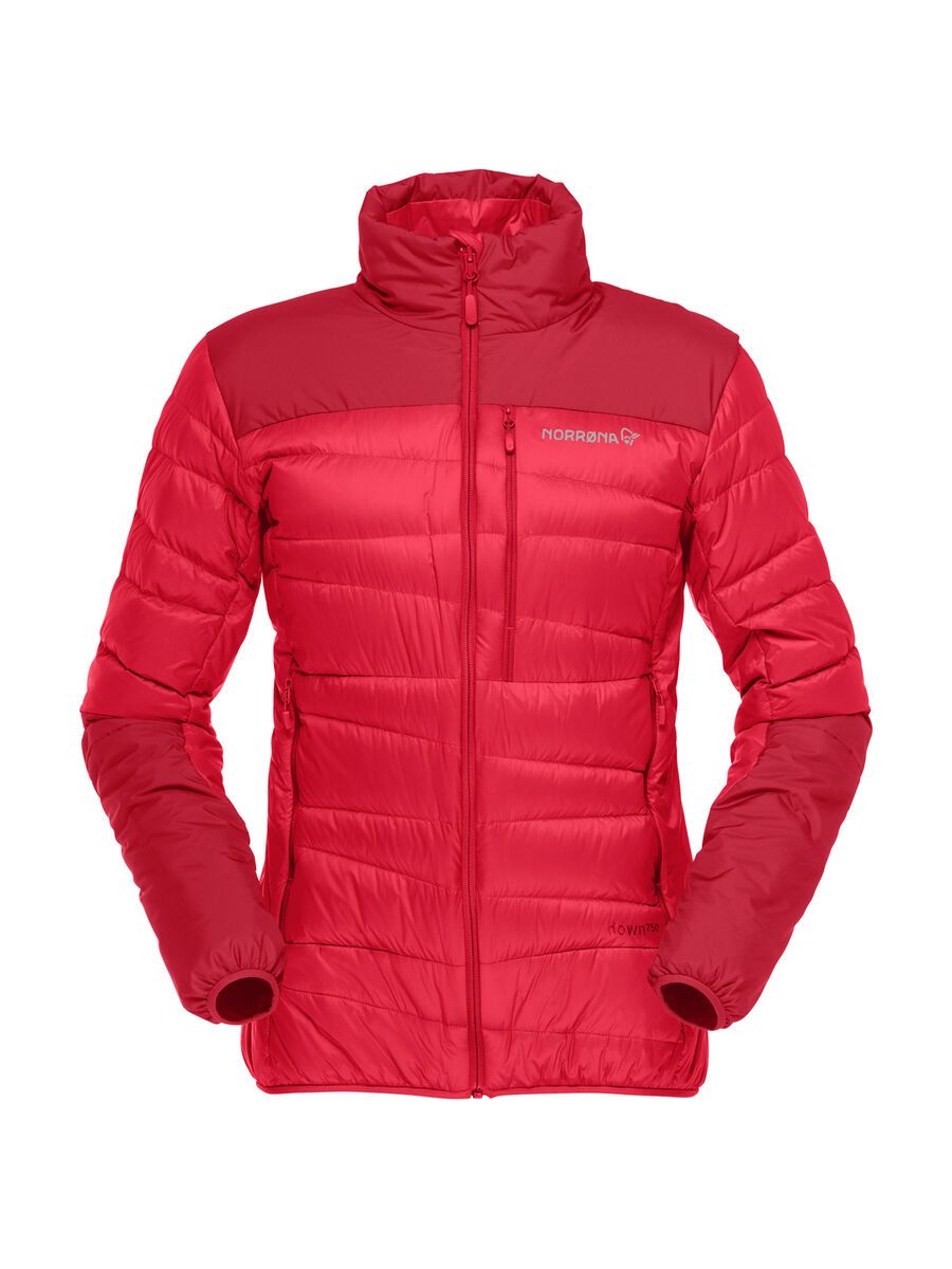 Norrona falketind down750 Jacket W's, true red - Bild 1