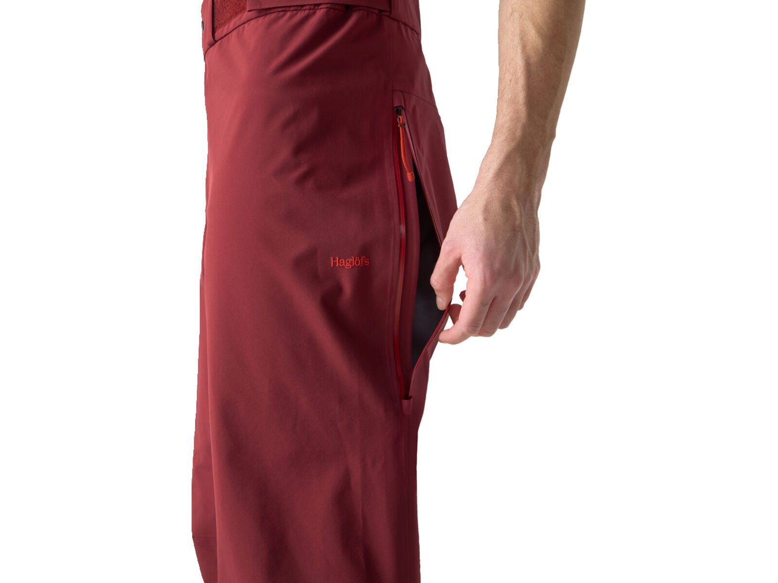 Haglöfs Alper Proof Pant Men, carmine red - Bild 8