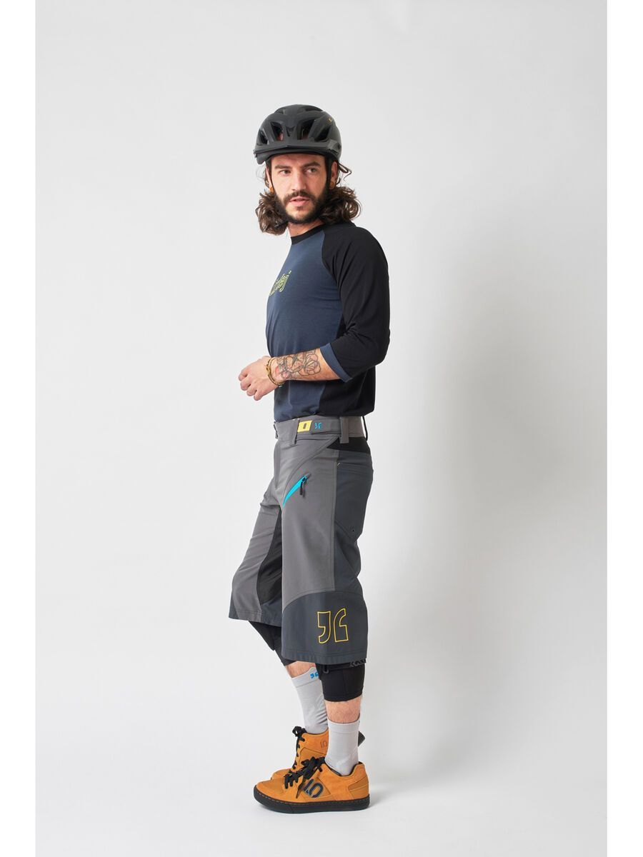 dirtlej Trailscout Half & Half Men, grey/turquoise - Bild 5