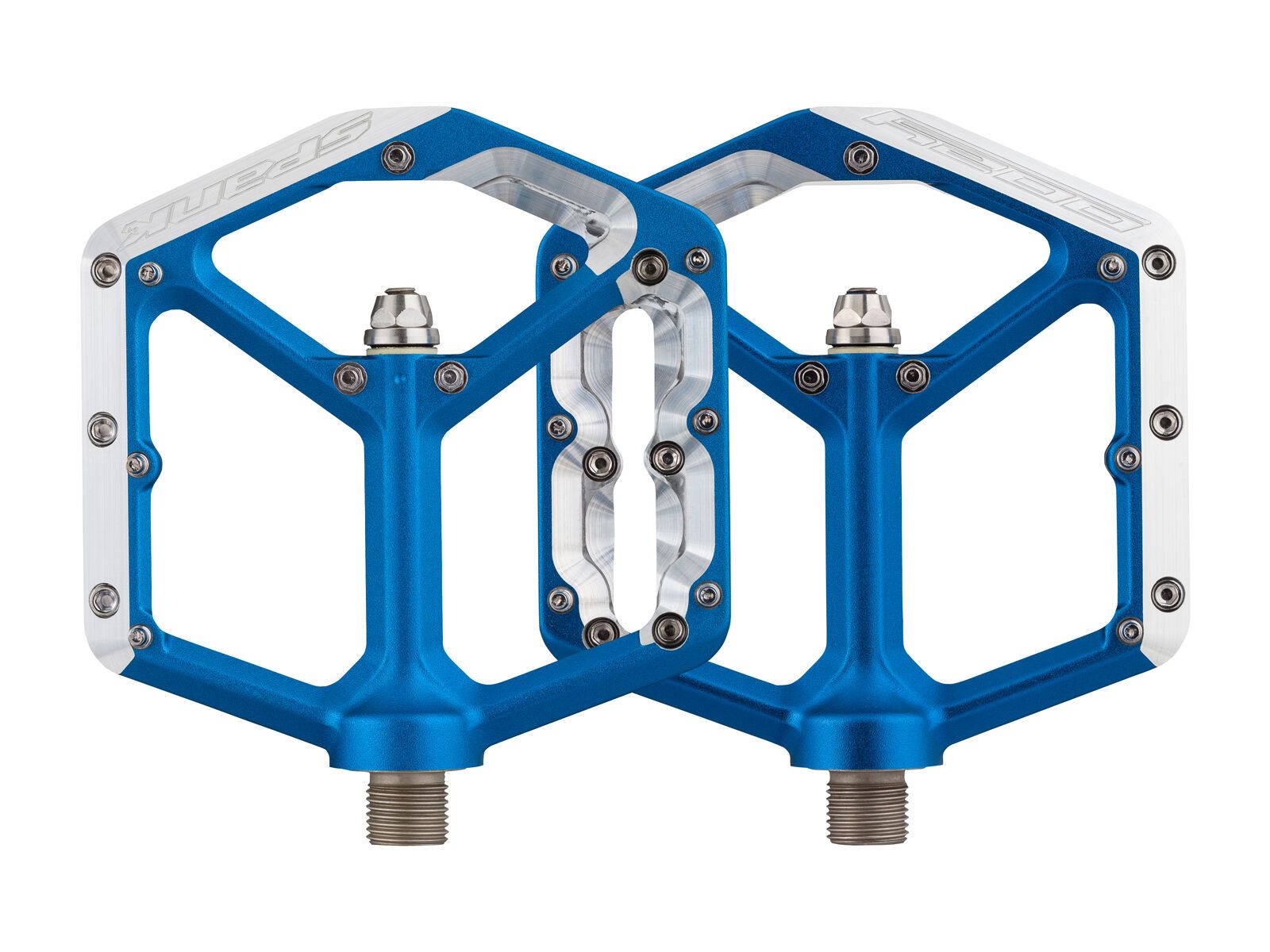 Spank Oozy Trail Pedals, blue - Bild 2