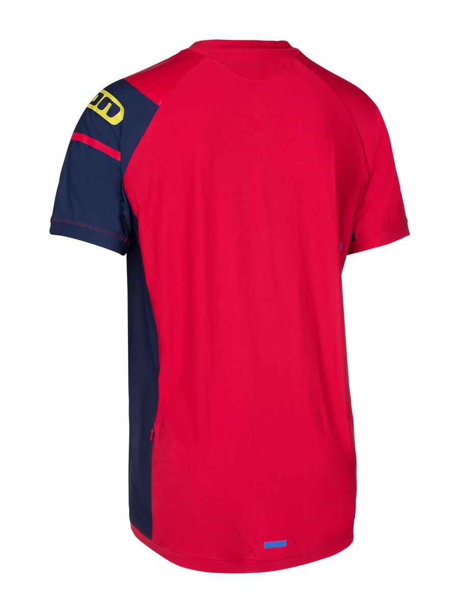 ION Tee Half Zip SS Helio, crimson red - Bild 2
