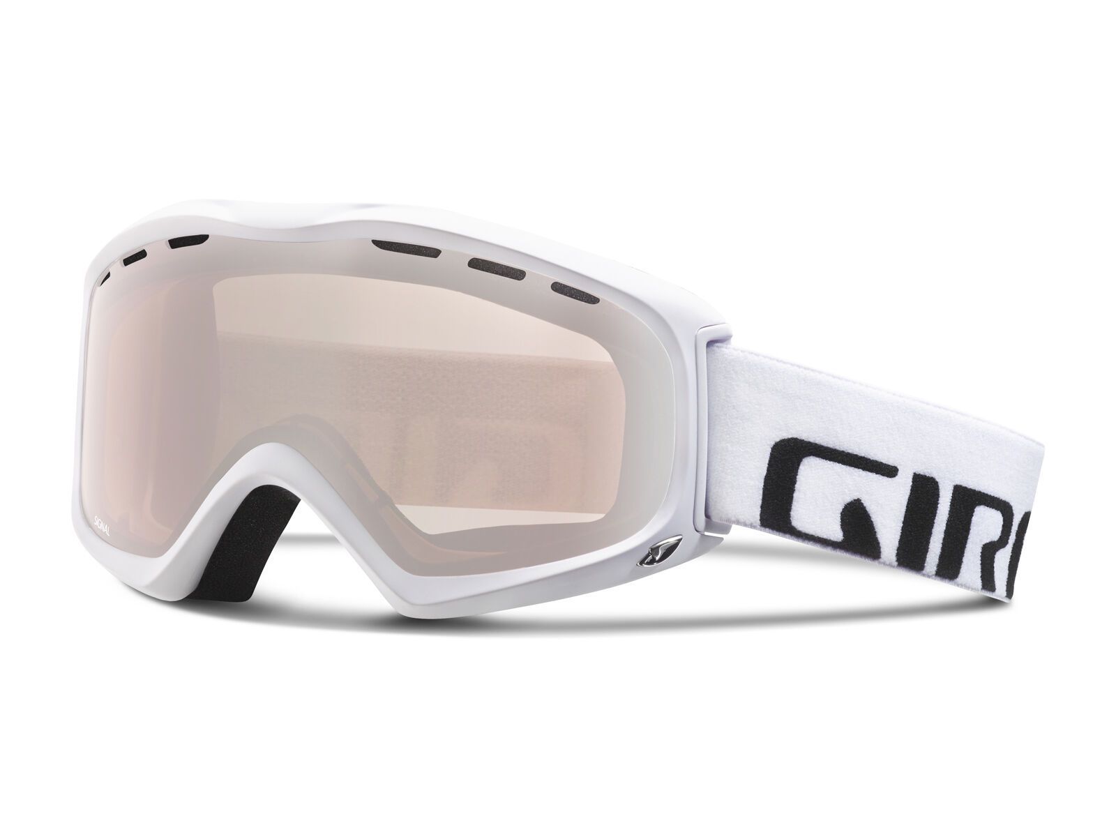 Giro Focus, white wordmark/rose silver - Bild 1