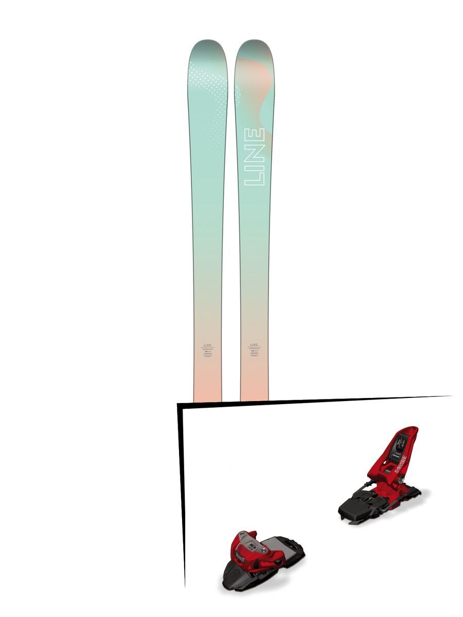 Set: Line Soulmate 86 2018 + Marker Squire 11 red - Bild 1