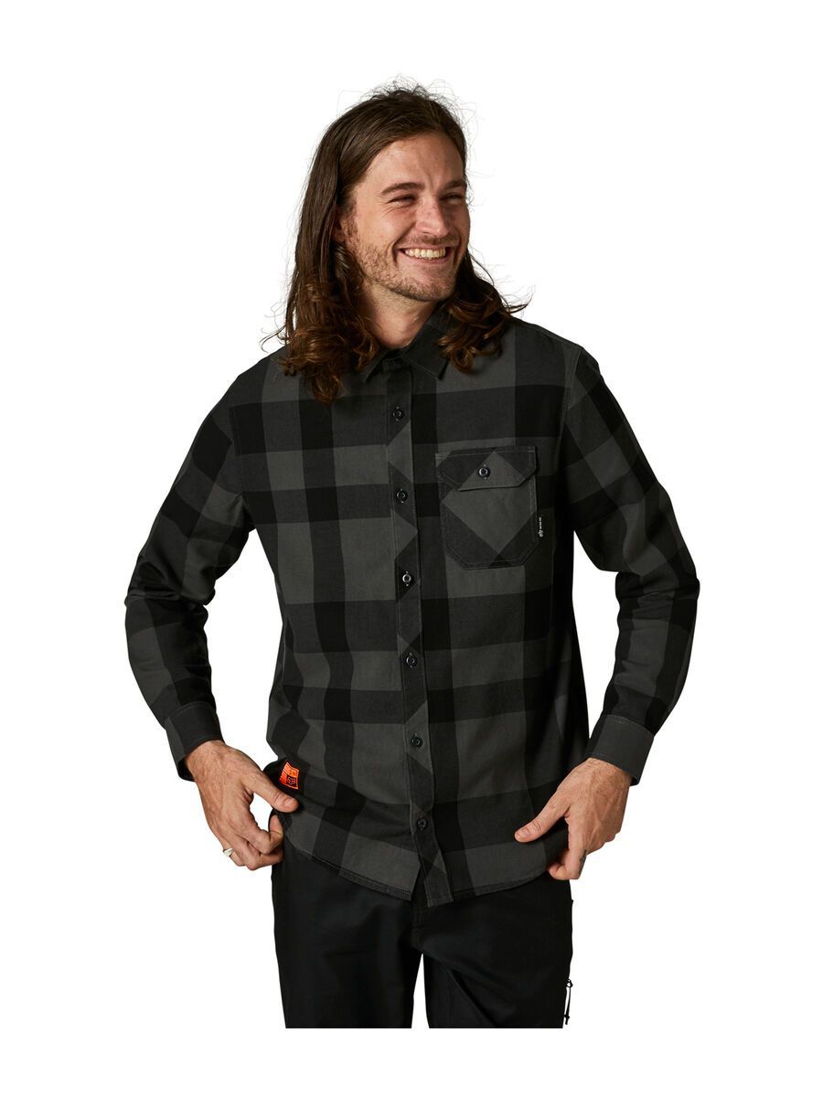 Fox Voyd 2.0 Flannel, black - Bild 1