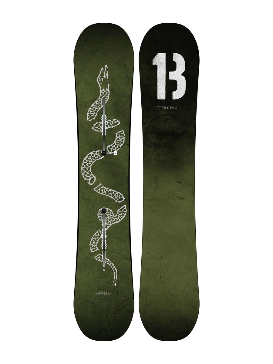 Set: Burton Descendant 2019 + Burton Genesis EST painted wood - Bild 2