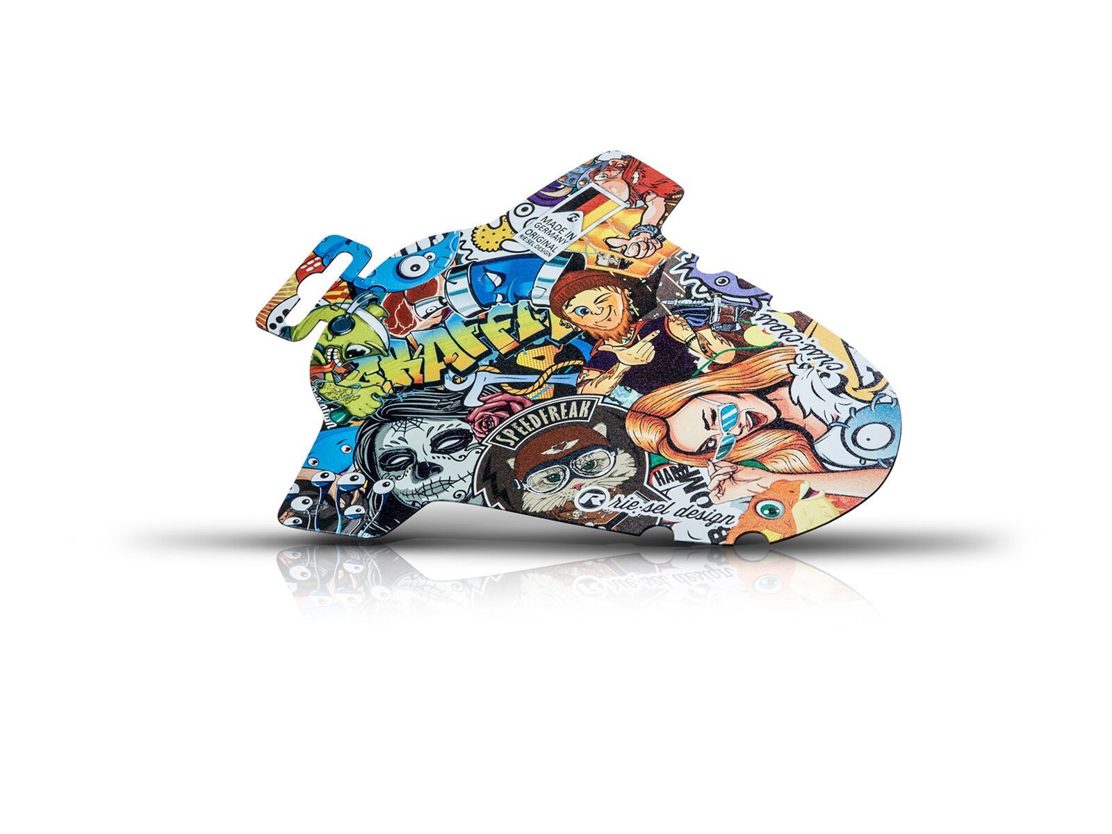 Riesel Design crisscross, stickerbomb - Bild 1
