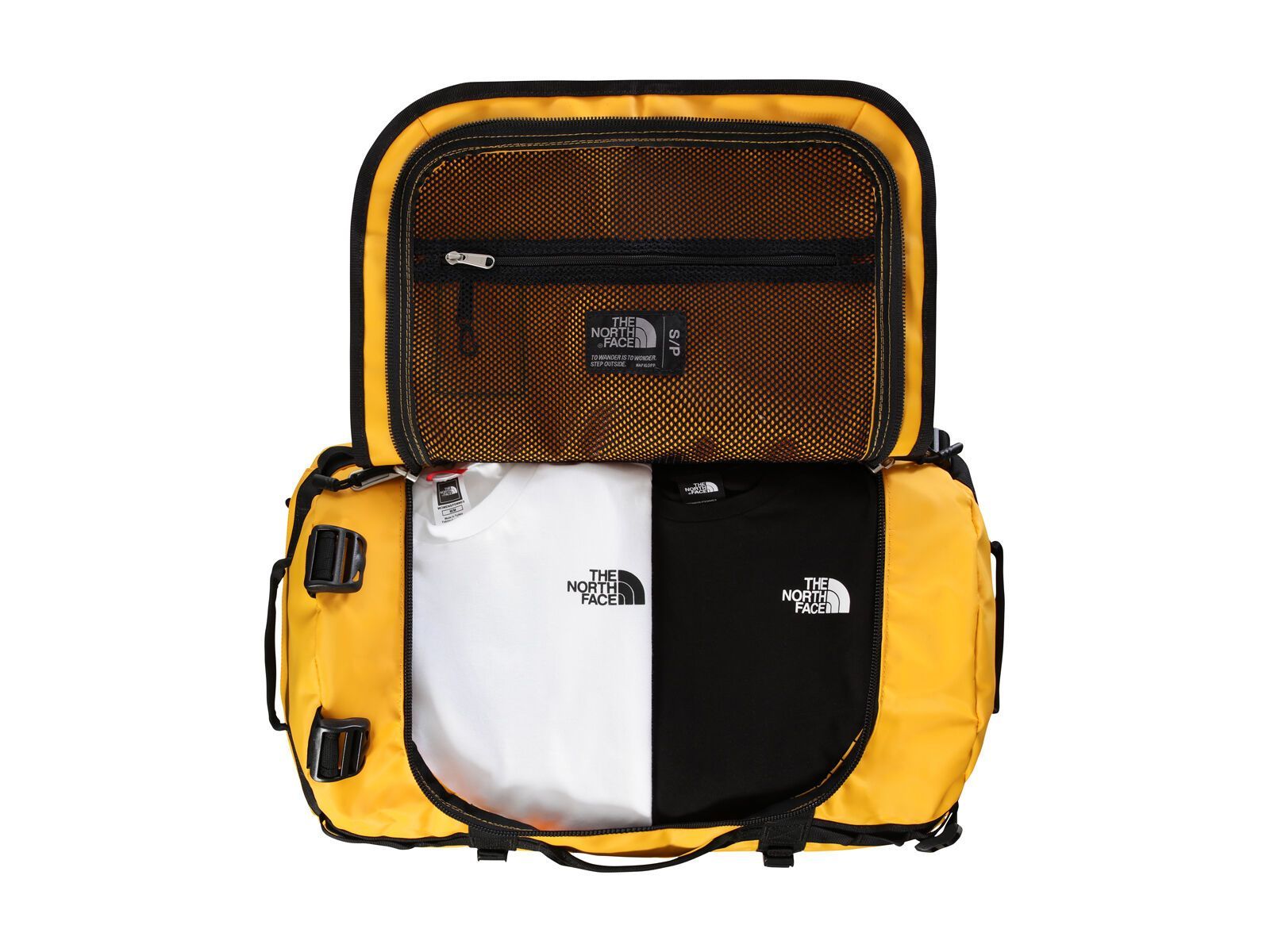 The North Face Base Camp Duffel - S, summit gold/tnf black - Bild 4