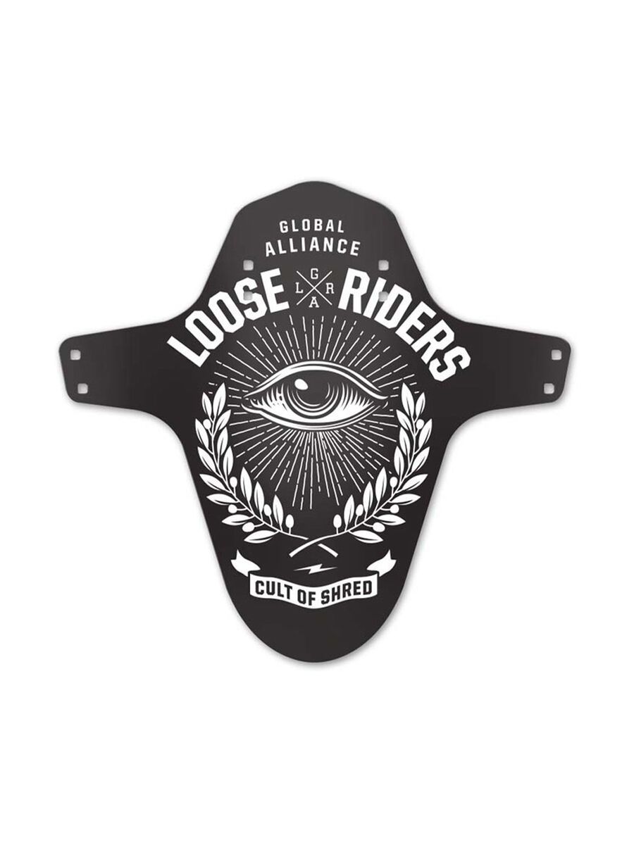 Loose Riders Mudguard Cult White, multi color - Bild 1