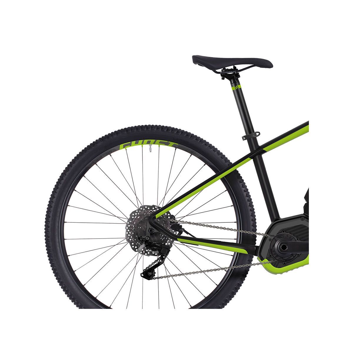 Ghost Hybride Teru X .9 AL, night black/lime green - Bild 6