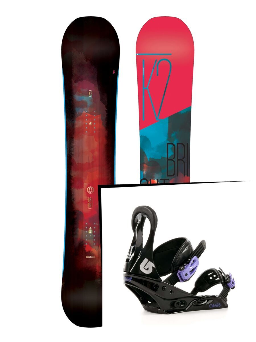 Set: K2 Bright Lite 2017 + Burton Oasis (1464248S) - Bild 1