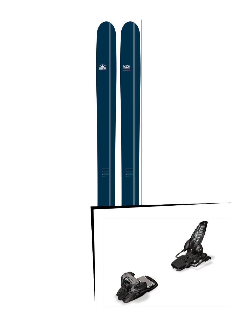 DPS Skis Set: Lotus 124 Powderworks Special Edition 2016 + Marker Griffon 13 - Bild 1
