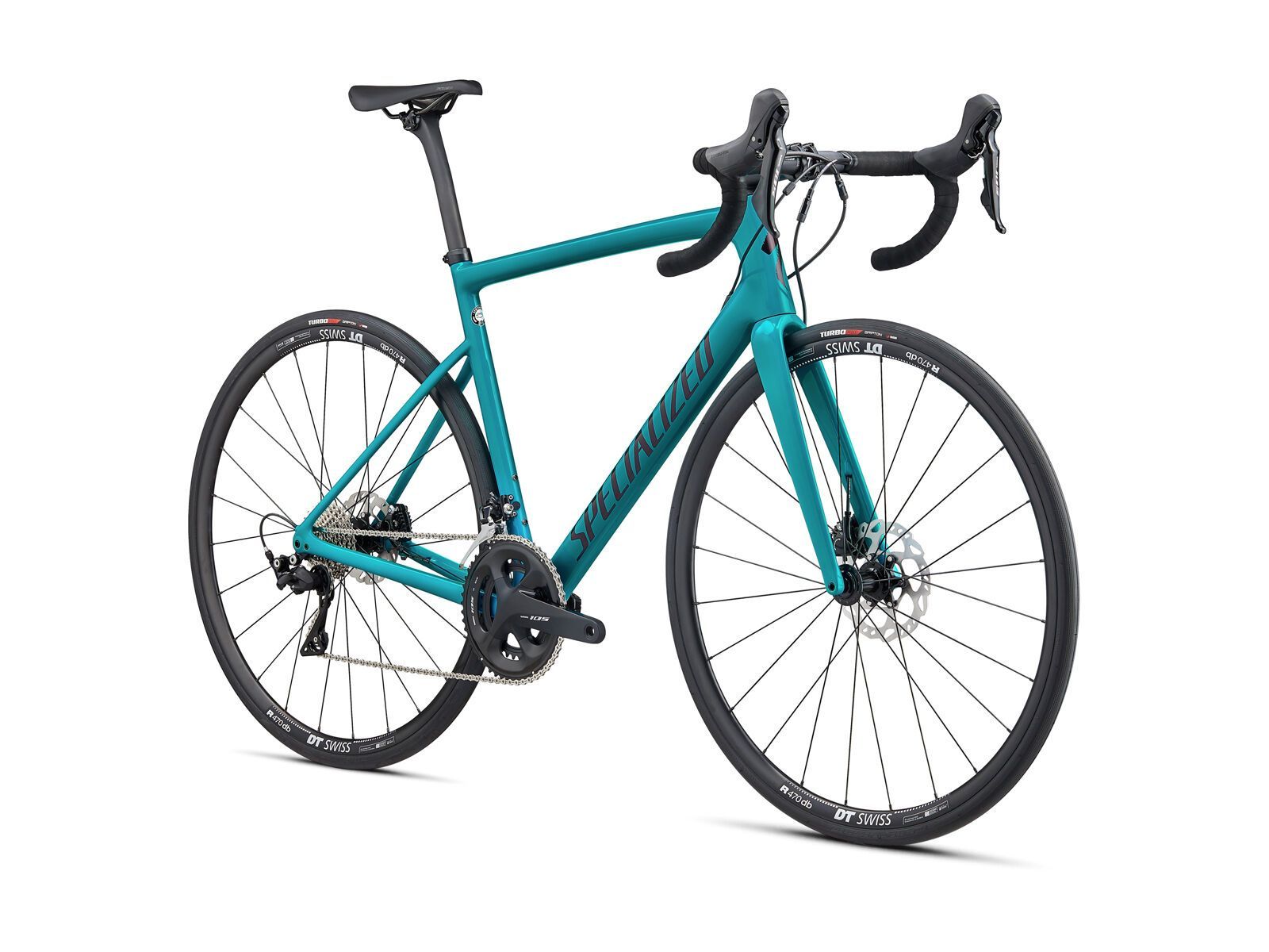 Specialized Tarmac Disc Sport, gloss aqua/cast berry/clean - Bild 2