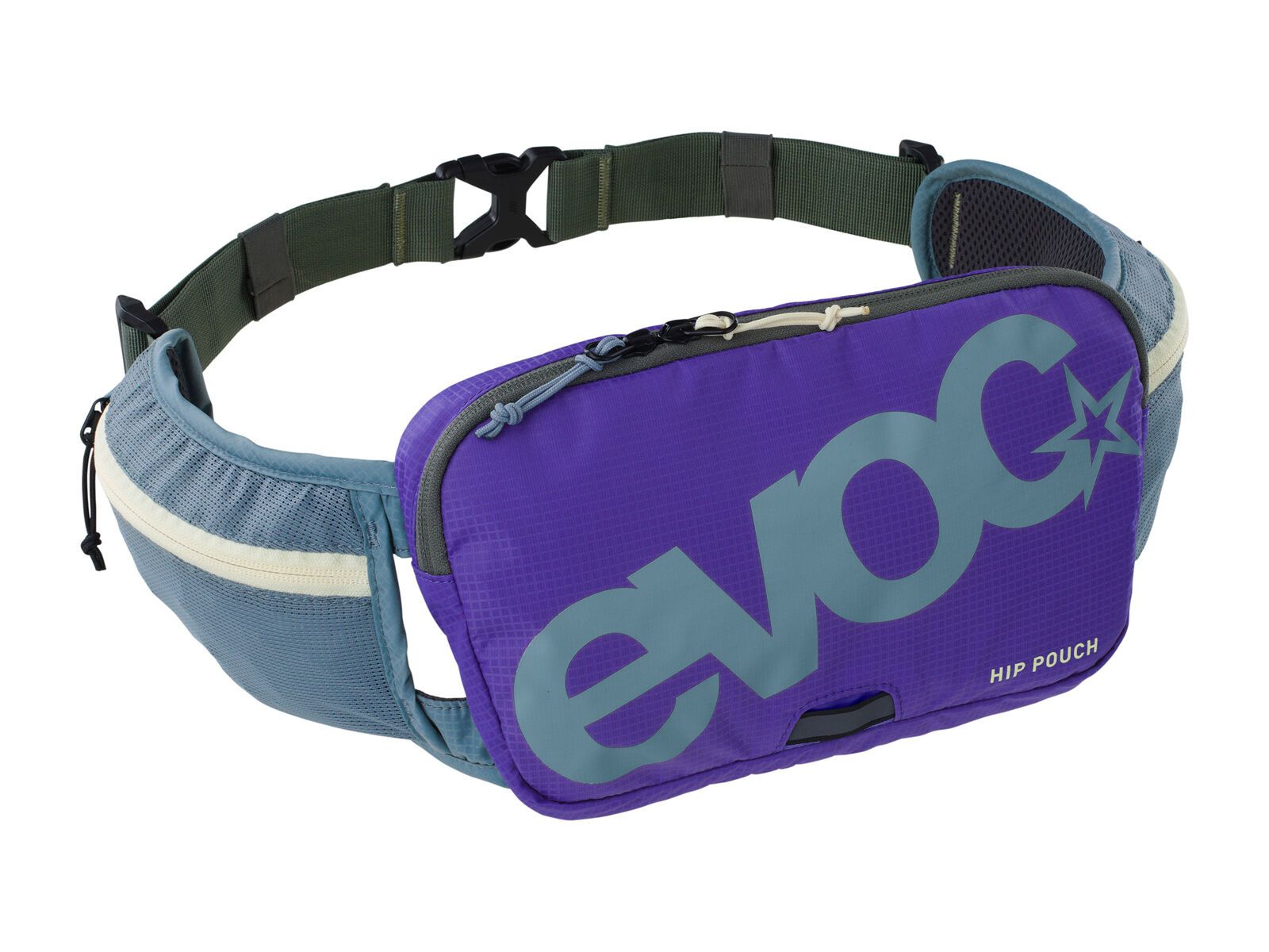 Evoc Hip Pouch, steel/violet/dark olive - Bild 1