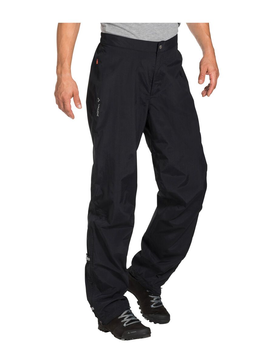 Vaude Men's Yaras Rain Pants III, black - Bild 3