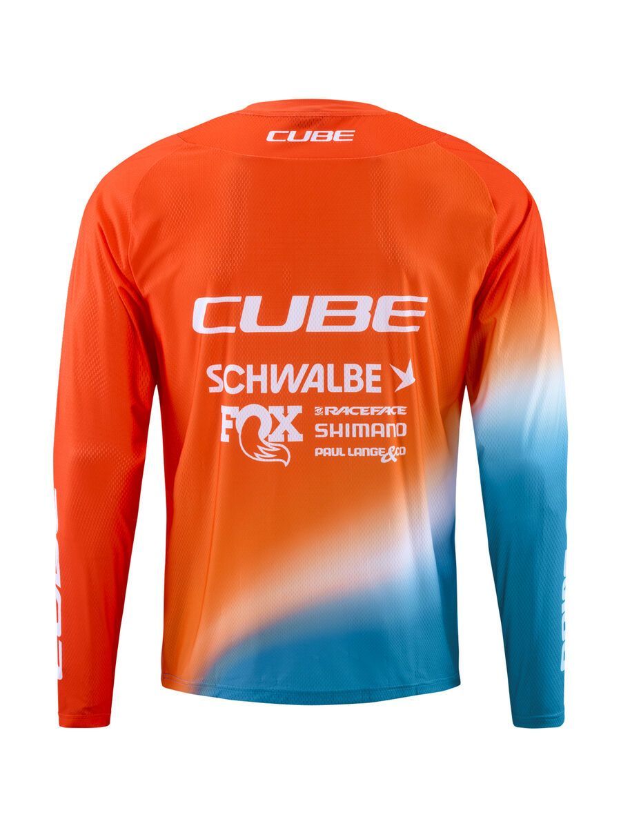 Cube MTB Trikot X Factory Racing langarm, black´n´white - Bild 2