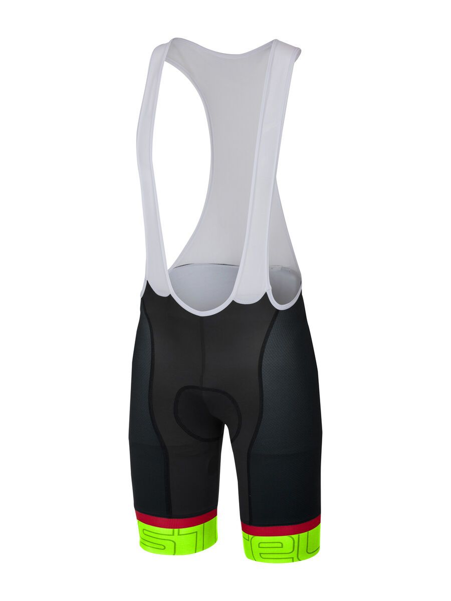 Castelli Volo Bibshort, black/pro green - Bild 1