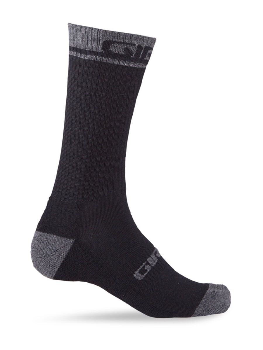 Giro Merino Wool Wintersocken, black/dark shadow - Bild 1