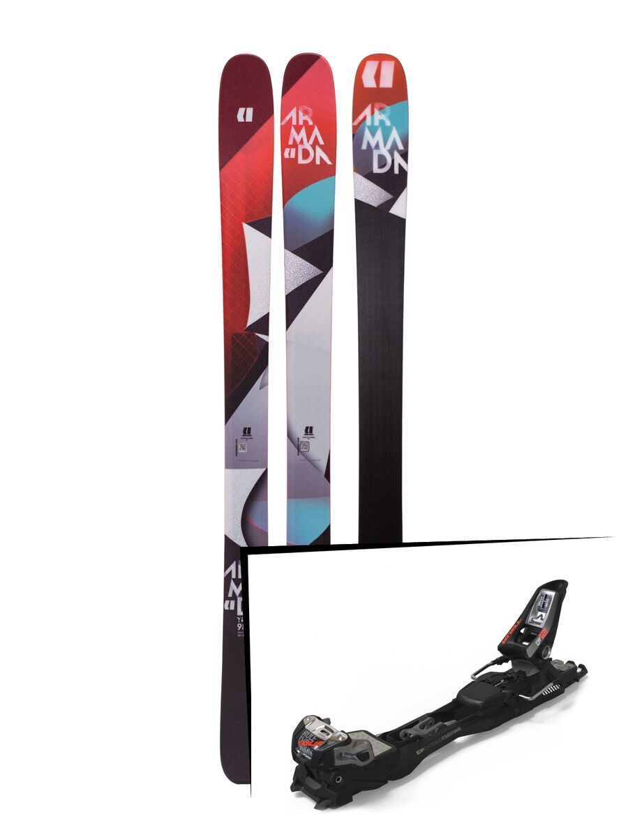 Set: Armada Trace 98 2019 + Marker F12 Tour EPF black/anthracite - Bild 1