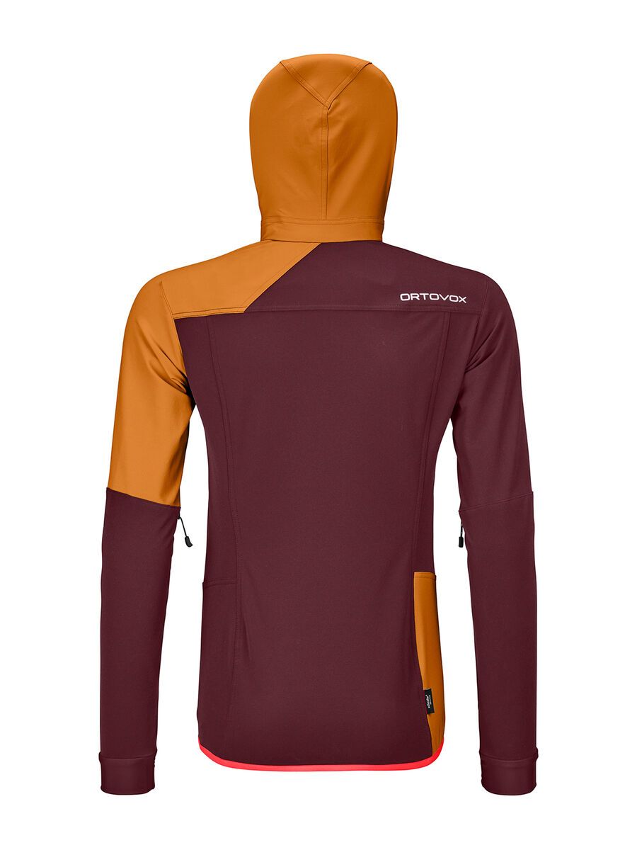 Ortovox Merino Naturtec Light Col Becchei Jacket W, winetasting - Bild 2